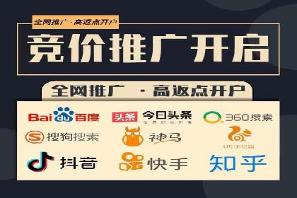 竞价开户推广案例市场分析